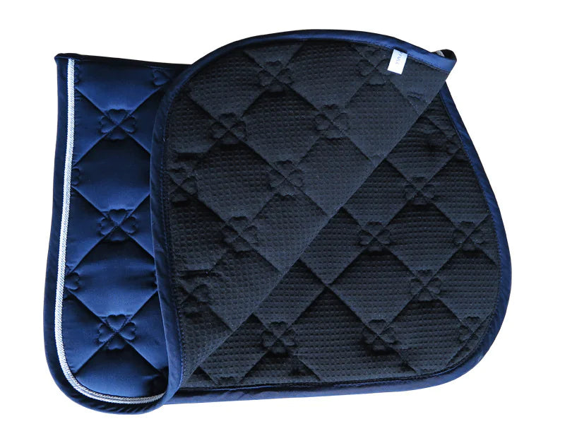 Saddle Pad, Sweat Pad. Inner Honeycomb Check Cotton Cloth