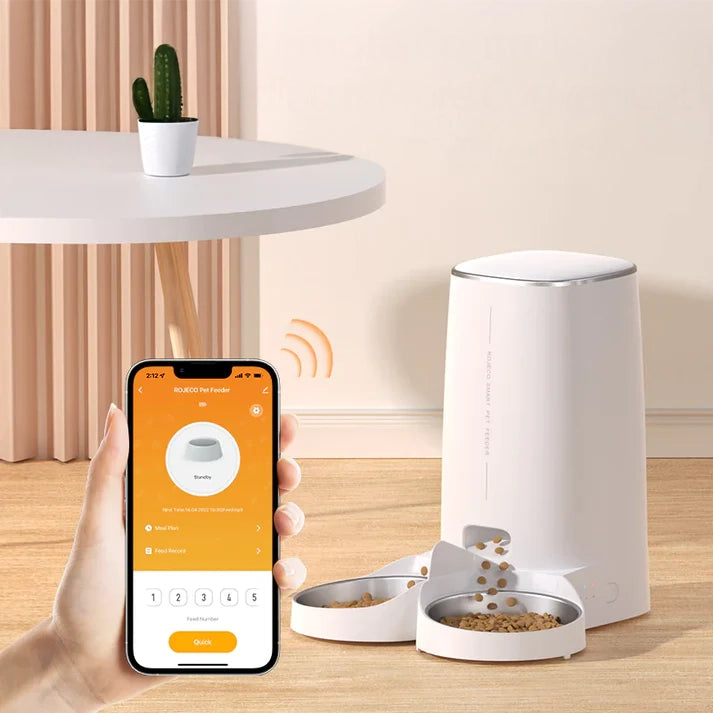 4L Automatic Pet Feeder Cat Food Dispenser