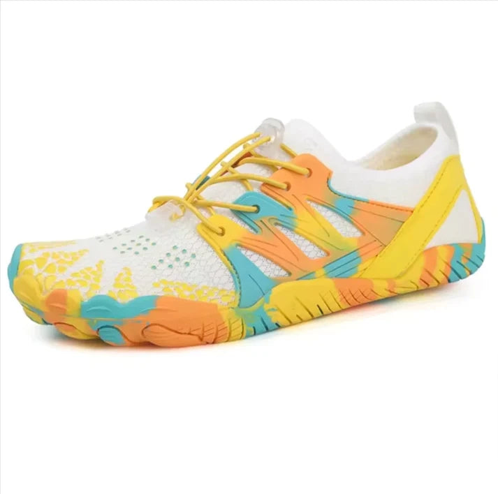 Barefoot Trail Shoes for Men and Women - Casual Hiking and Aquatic Sneakers.