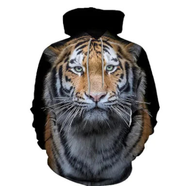 Women's Hooded Printed Windbreaker Jacket