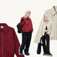 Women's Vintage Loose Zipper Jacket
