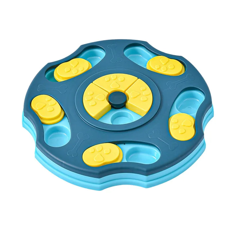 Interactive Dog Food Bowl for Aggressive Chewers
