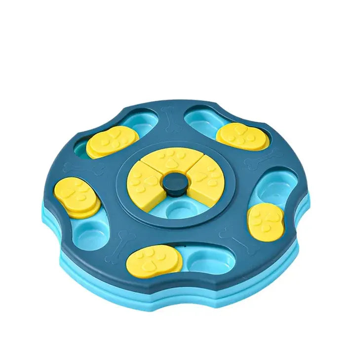 Interactive Dog Food Bowl for Aggressive Chewers