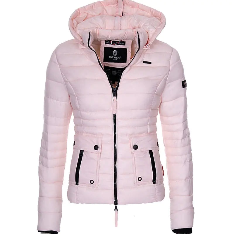Women's Winter Red Motorcycle Jacket