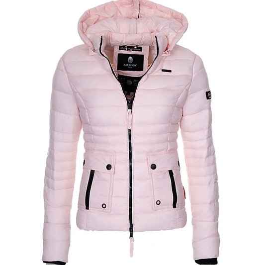 Women's Winter Red Motorcycle Jacket