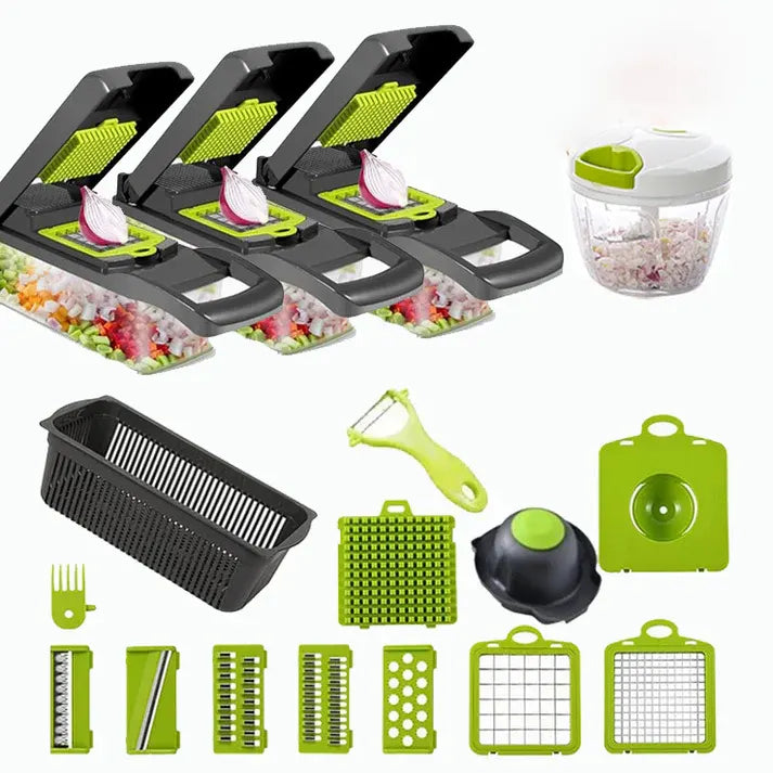 DICERX™ 14-IN-1 MULTIFUNCTIONAL VEGETABLE CHOPPER