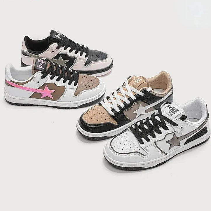 Classic Sneakers Retro Star Skateboard Shoes