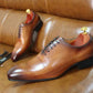 Men's Elegant Leather Oxford Dress Shoes