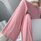 Wide Leg Waisted Casual Pants