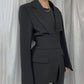 Women's Casual Solid Color Suit Jacket