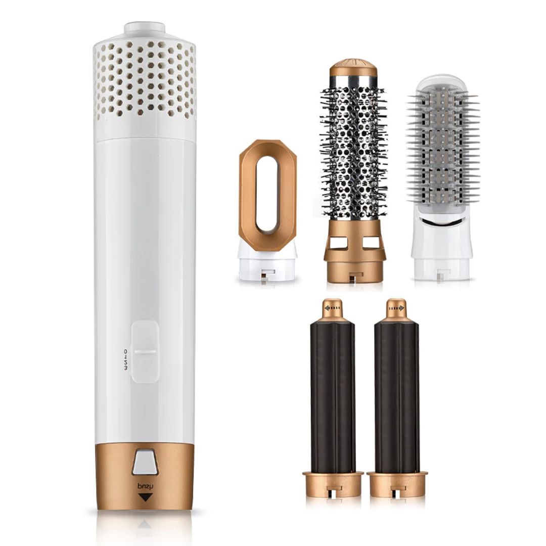 DEALS-DAZE™ 5-in-1 Curling Comb and Straightener