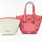 Michael Kors Kimber Small Tea Rose Vegan 2-in-1 Zip Tote