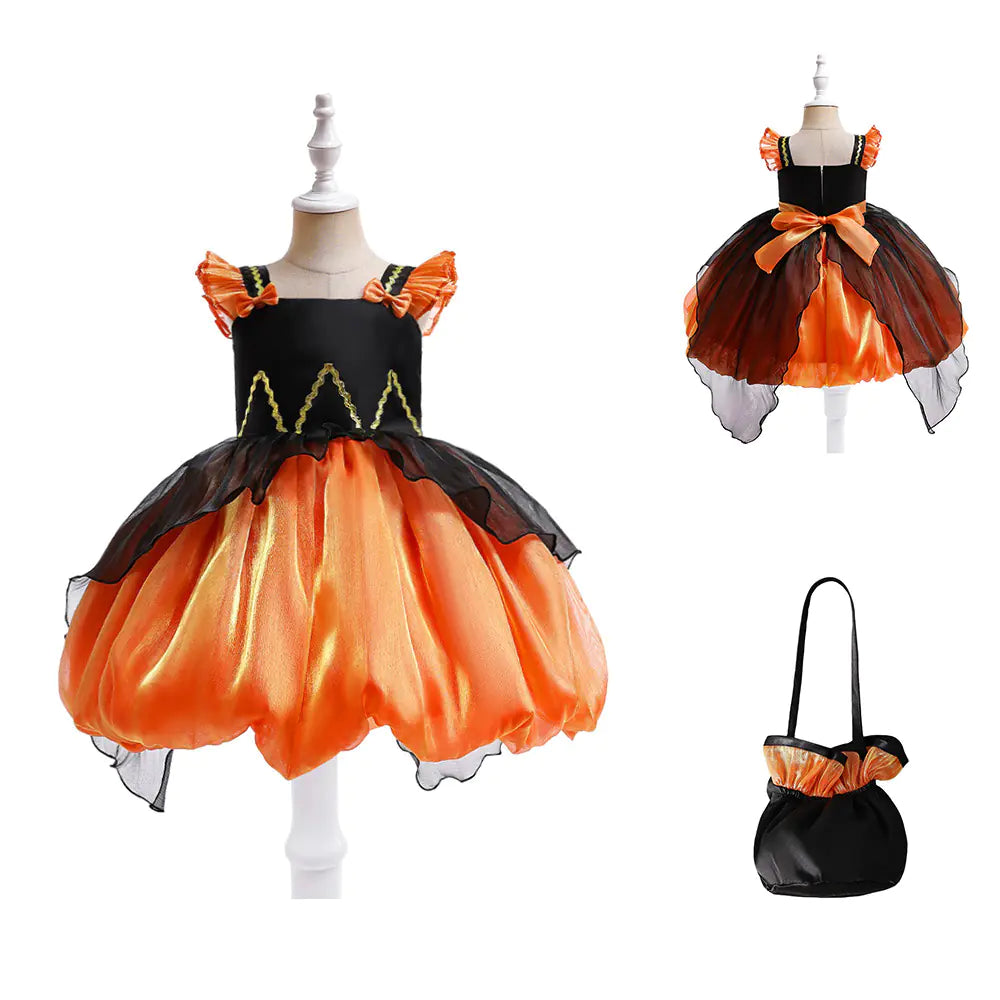 Halloween Witch Princess Costume Dress