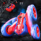 ZIZZ RC Cars for Boys Spider Remote Control Car for Boys Kids 2.4 GHZ Double Sided RC Stunt Car 360° Rotating Remote Control Crawler with Headlights Car Toys for 6 7 8 9 10 11 12 Boys Birthday