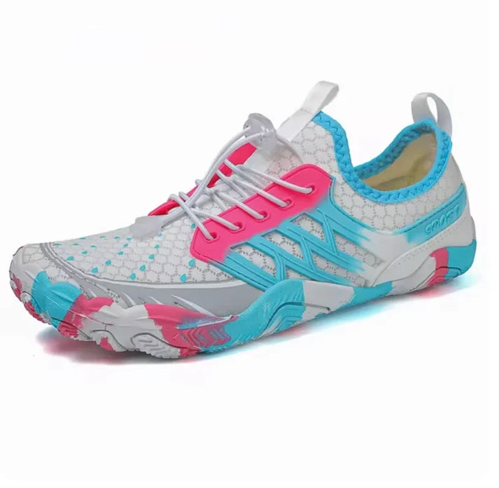 Barefoot Trail Shoes for Men and Women - Casual Hiking and Aquatic Sneakers.