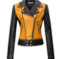 Genuine Leather Women's Jacket - Short Blazer Style