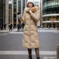 Women's Slim Fit Long Padded Jacket