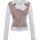 Genuine Leather Women's Jacket - Short Blazer Style
