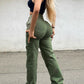 Sassy High Waist Cargo Pants