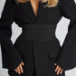 Slim Waist Look Blazer